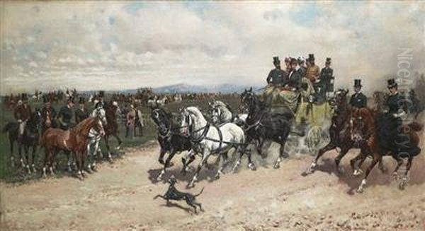 The Return From Capannelle - view 1