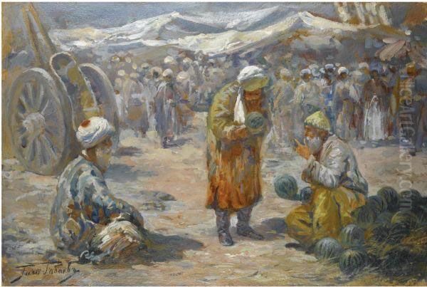 Market Scene - view 1
