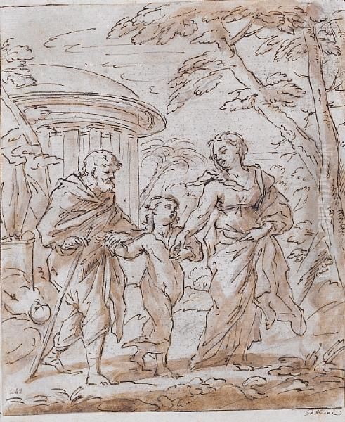 The Flight Into Egypt - view 1