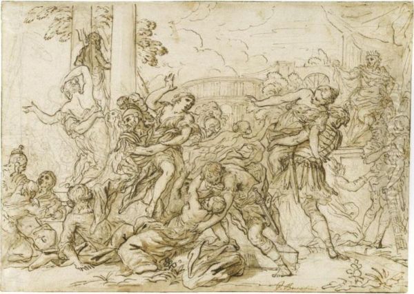 The Rape Of The Sabine Women - view 1