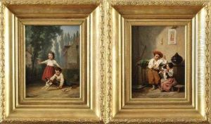 Le Chien Fumeur Et Le Chien Lecteur by Nicolas Edward Gabe