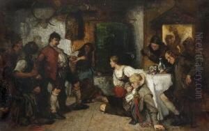 Streithanseln. by Alois Gabl