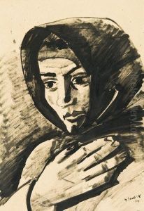 Fejkendos Asszony by Szabo Kalman Gaborjani