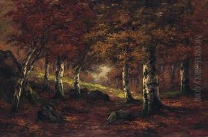 A Wooded Landscape A Wooded Landscape