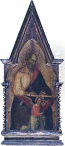 Saint Matthew: Pinnacle To The San Giovanni Fuorcivitas Polyptych