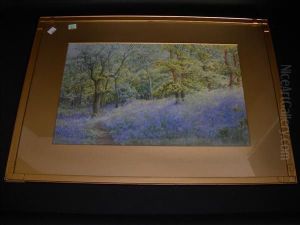 Bank Of Bue Bells by Tettie Gadsby