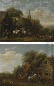 Riders In A Village