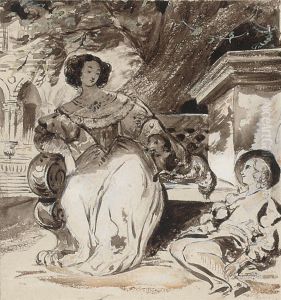 The Suitor by Prince Grigori Grigorievich Gagarin