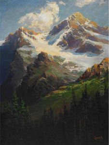 Mountain Landscape by Robert Ford Gagen