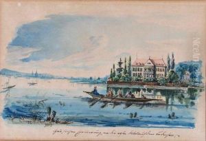 Ruderboot Auf Dem Bodensee. by Gebhard Gagg