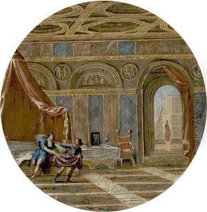 Joseph And Potiphar's Wife by Filippo Gagliardi