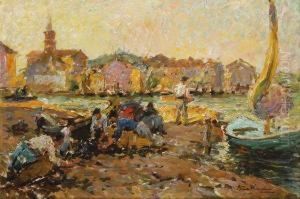 Les Martigues by Gustave Gagliardini