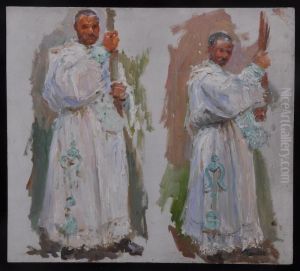 Bellringers by Gustave Gagliardini