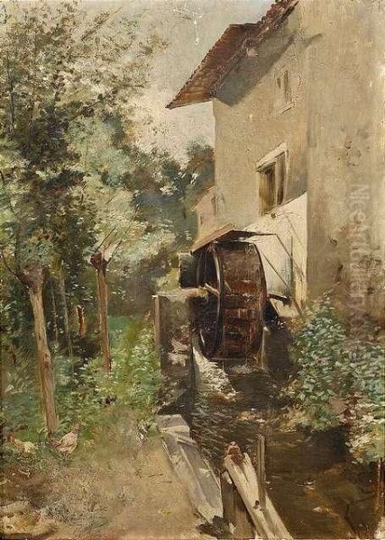 A Mill Insummery Landscape - view 1