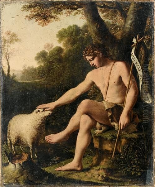 Saint John The Baptist Before An Open Landscape - view 1