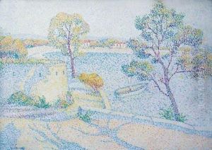 Paysage Mediterraneen by Louis Gaidan