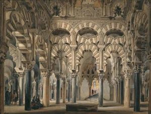 Blick In Die Mesquita In Cordoba