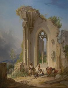 Klosterruine Aus Der Campagna Von Valencia.