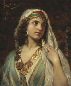 Odalisque by Claude Ferdinand Gaillard
