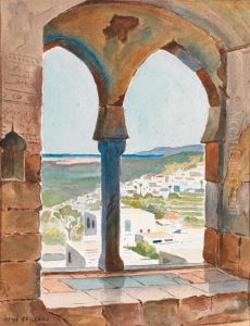 Vue De La Fenetre D'une Forteresse by Rene Gaillard