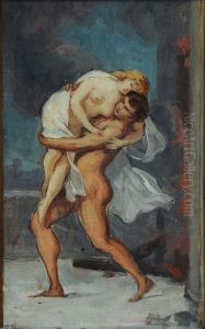 Scena Mitologica by A. Gainotti