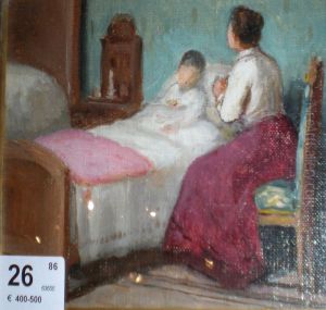 Madre Con Bambino by Luigi Gainotti