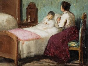 Madre Con Bambino by Luigi Gainotti