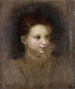 Portrait Of A Young Girl by Thomas Gainsborough