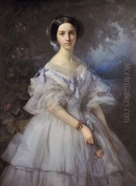 Portrait De Madame Camille D'hubert, Nee De Granval, Nee De La Houssaye. - view 1