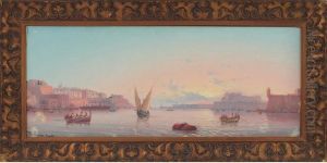 Castle In Malta by Luigi Maria Galea