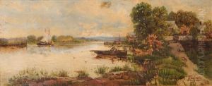 Paesaggio Fluviale by Leopoldo Galeota
