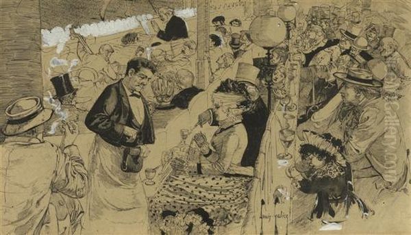 Scene In A ParisTheatre - view 1
