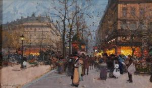 Promeneurs, Place De La Madeleine
