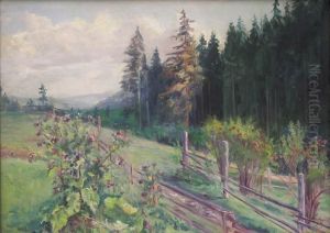Pejzaz Gorski by Wladyslaw Mihailov. Galimski