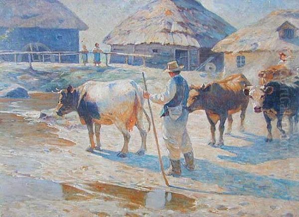 Krowy, Okolo 1913 - view 1