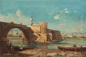 Le Pont D'avignon by F. Galland