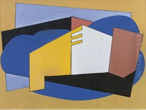 Abstract Composition (untitled) by Albert Eugene Gallatin