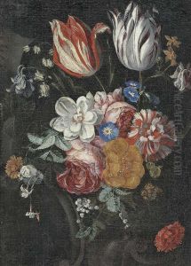 Blumenstillleben by Hieronymus Galle I