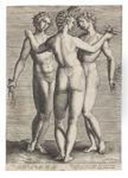 Die Drei Chariten Euphrosyne ("frohsinn") - view 1