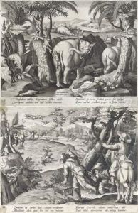 Sujets De Chasse Divers by Philip Galle