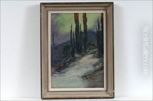 Maisema Italiasta - Italienskt Landskap by Harald Gallen