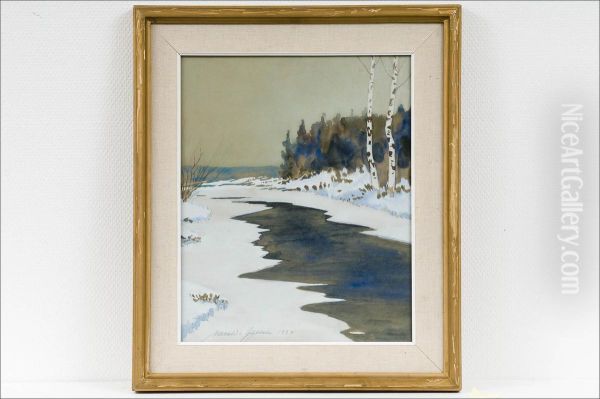 Talvimaisema - Vinterlandskap - view 1