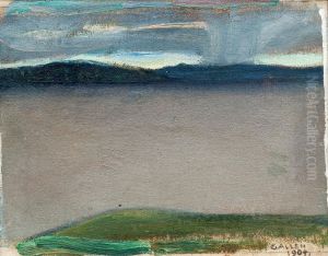 Landscape by Akseli Valdemar Gallen-Kallela
