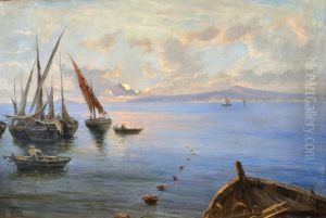 Nel Golfo Di Napoli by Eduardo Galli