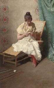 The Seamstress by Eduardo Galli