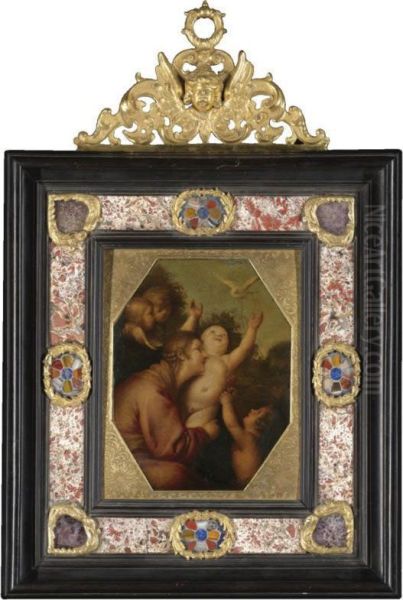 The Madonna And Child With The Infant St. John The Baptist And Putti - view 1