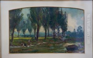 "lavandaie Al Lambro" by Riccardo Galli