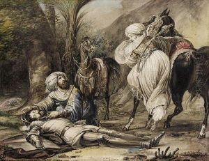 Orientalische Szene by Gallo Gallina