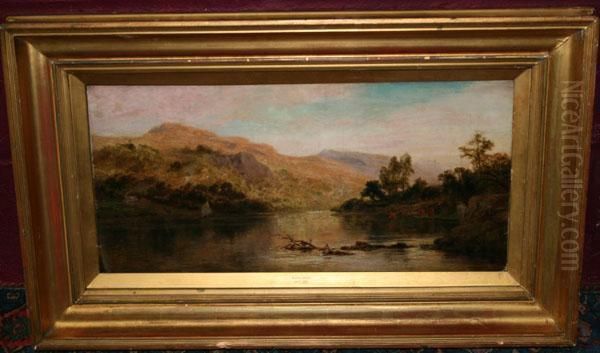 Hilly Lakeland Scene - view 1