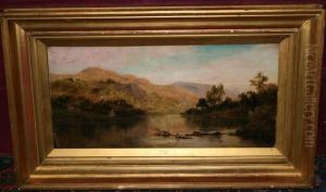 Hilly Lakeland Scene